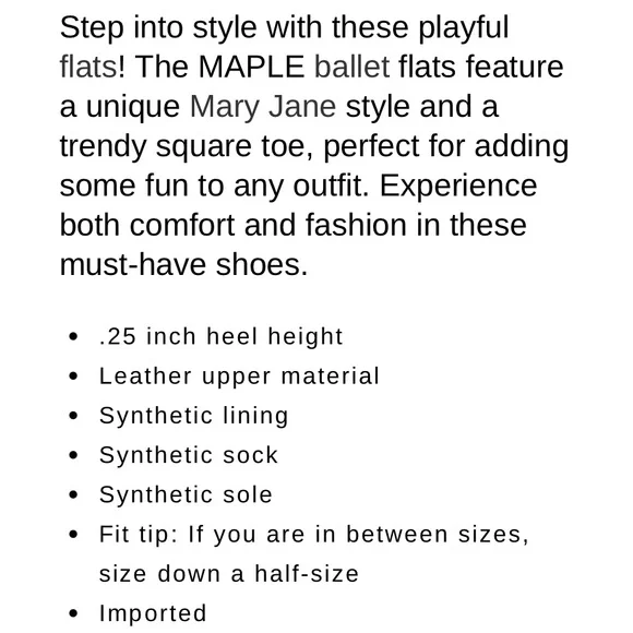 Steve Madden Maple Mary Jane Flats - Picture 2 of 10